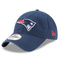 Men's New England Patriots New Era Navy Core Classic 9TWENTY Adjustable Hat 2786182